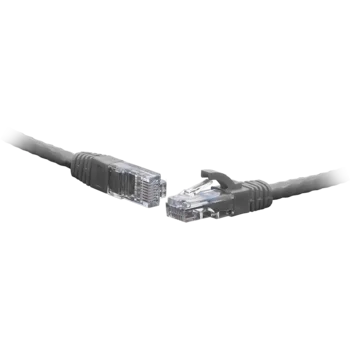 Коммутационный шнур F/UTP 4-х парный cat.5e 0.3м LSZH standart серый