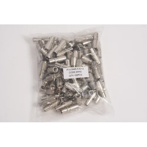 Переход IECm-резьба на кабель типа RG6 SNR, 100шт Переход IECm-резьба на кабель типа RG6 SNR, 100шт