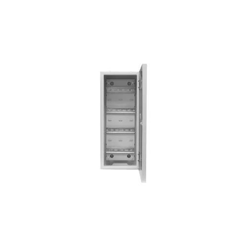 Универсальный настенный шкаф, встраиваемый, монтажная площадка, 4 рейки DIN 35 (21 место) Универсальный настенный шкаф, встраиваемый, монтажная площадка, 4 рейки DIN 35 (21 место)