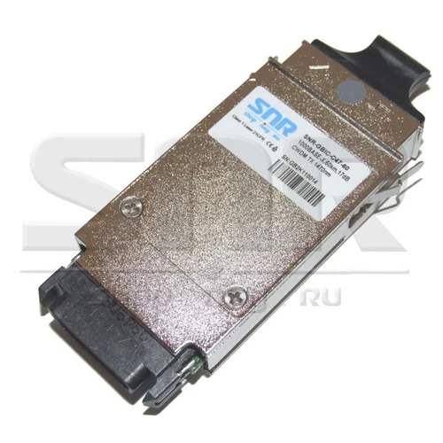 Модуль GBIC CWDM оптический, дальность до 60км (17dB), 1470нм