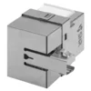 Модуль Keystone Jack SNR, экранированный, cat.5e, горизонтальная заделка, упаковка 6шт.