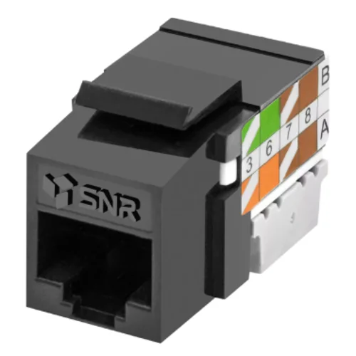 Модуль Keystone Jack SNR, неэкранированный, cat.5e, вертикальная заделка, упаковка 6шт. Модуль Keystone Jack SNR, неэкранированный, cat.5e, вертикальная заделка, упаковка 6шт.