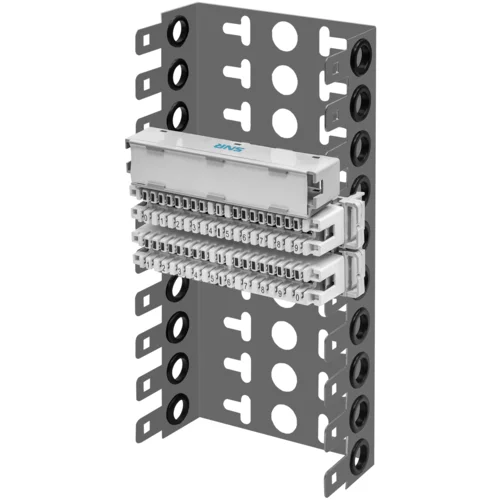Плинт размыкаемый LSA-PROFIL 10 пар, универсальный, маркировка 0…9 Плинт размыкаемый LSA-PROFIL 10 пар, универсальный, маркировка 0…9
