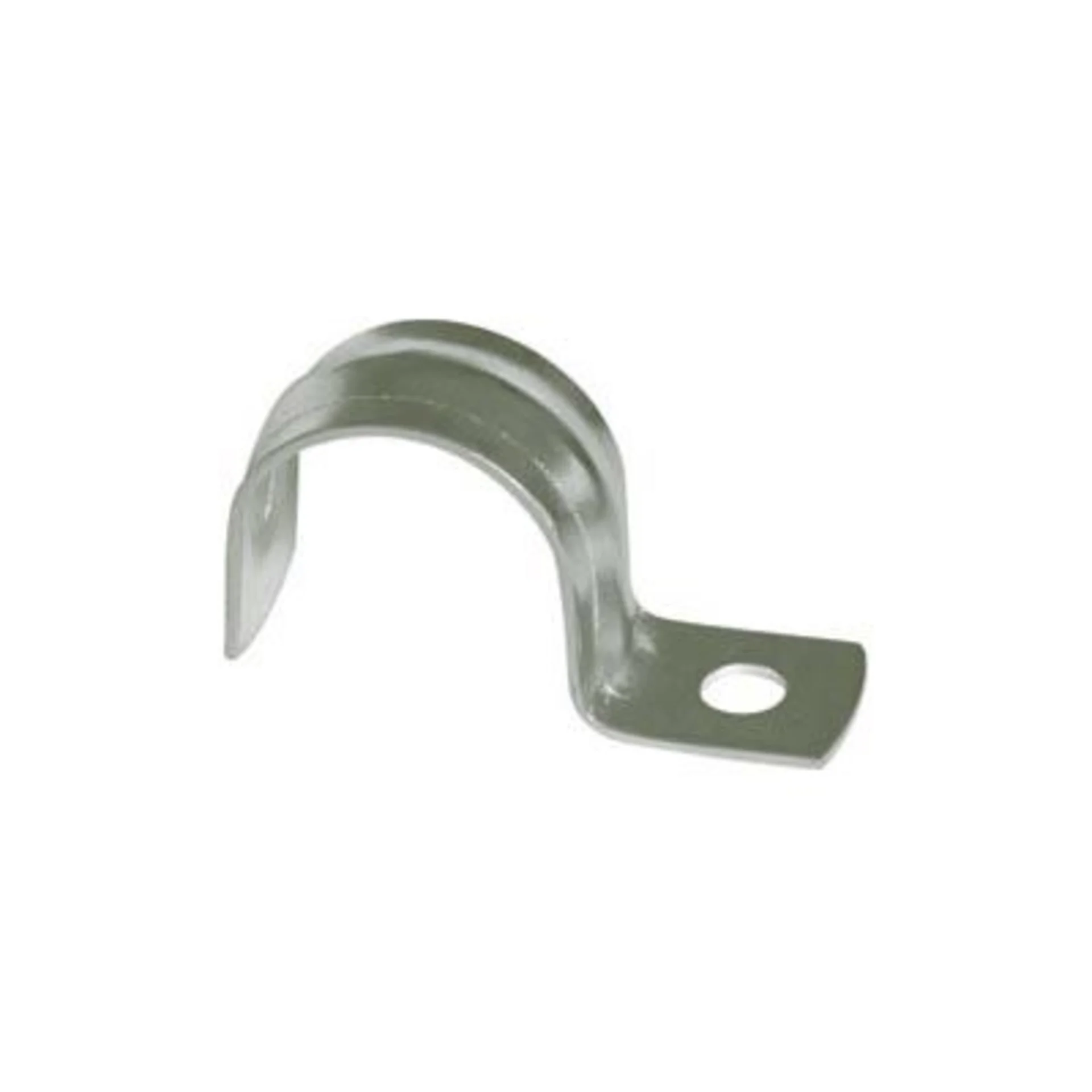 Скоба металлическая однолапковая с внутр. d 21-22 мм