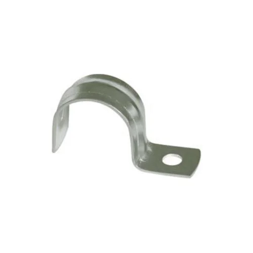 Скоба металлическая однолапковая с внутр. d 21-22 мм