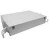 Кросс оптический 19" (ШКОС) на 48 портов SC, пластиковый выдвижной, 2U Кросс оптический 19" (ШКОС) на 48 портов SC, пластиковый выдвижной, 2U