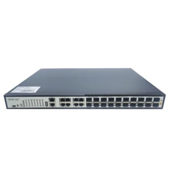Станционный терминал SNR OLT с 16 портами GPON (SFP), 8 портами 10G/SFP+, 8 комбо-портами 10/100/1000-Base-T/SFP