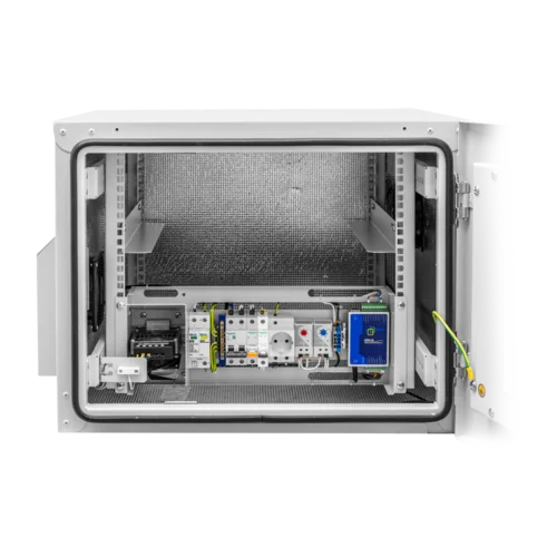 Шкаф уличный всепогодный 15U глубина 600мм (нагрев, охлаждение, контроль климата, ERD )