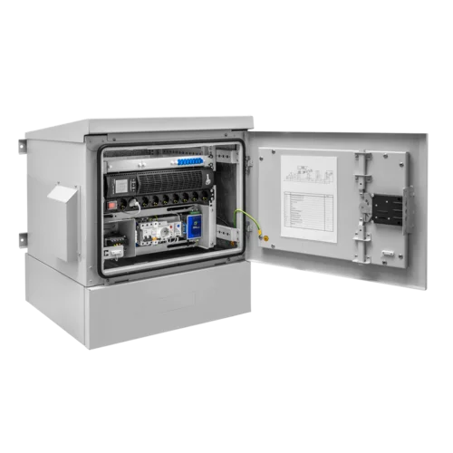 Шкаф уличный всепогодный 15U глубина 600мм (нагрев, охлаждение, контроль климата, ERD )