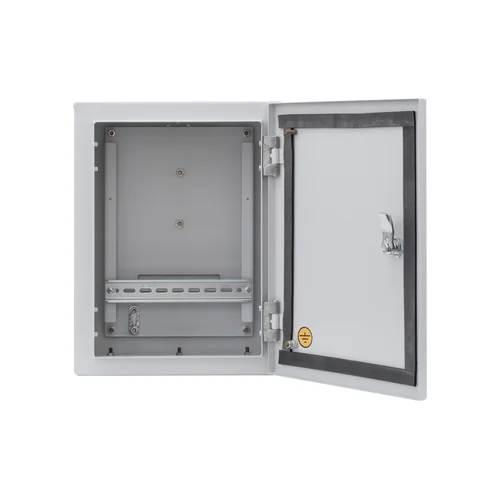 Универсальный уличный шкаф 400x300x200мм IP54, со сплайс кассетой Универсальный уличный шкаф 400x300x200мм IP54, со сплайс кассетой
