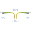 Патчкорд оптический FC/APC SM 15 метров