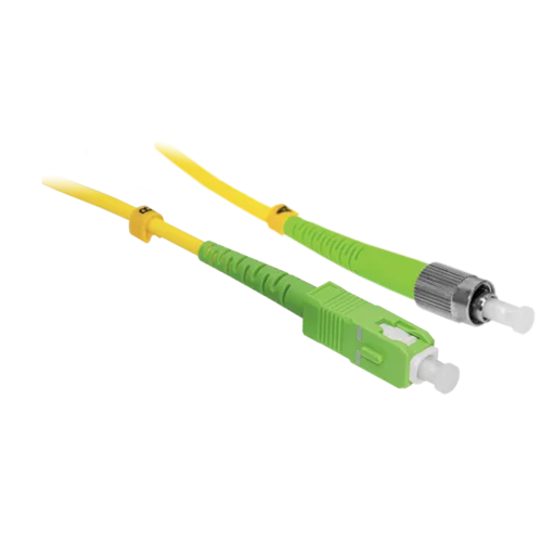 Патчкорд оптический FC/APC-SC/APC SM 1 метр Патчкорд оптический FC/APC-SC/APC SM 1 метр