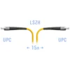 Патчкорд оптический FC/UPC SM 15м
