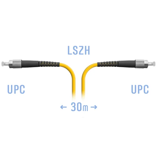 Патчкорд оптический FC/UPC SM 30м Патчкорд оптический FC/UPC SM 30м