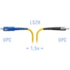 Патчкорд оптический FC/UPC-SC/UPC SM 1.5 метра