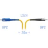 Патчкорд оптический FC/UPC-SC/UPC SM 20 метр
