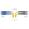 Патчкорд оптический FC/UPC-SC/UPC SM Duplex 1метр