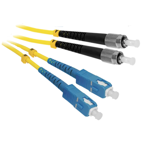 Патчкорд оптический FC/UPC-SC/UPC SM Duplex 1метр