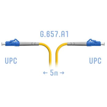 Патчкорд оптический LC/UPC SM G.657.A1 5 метров