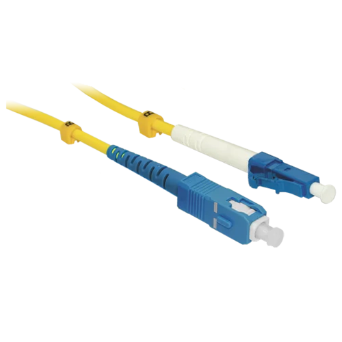 Патчкорд оптический LC/UPC-SC/UPC SM 20метров