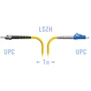 Патчкорд оптический LC/UPC-ST/UPC SM 1 метр