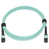 Патчкорд оптический MPO/UPC FF MM, 24 волокна, 2 метра (Cross)