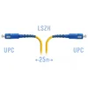 Патчкорд оптический SC/UPC SM 25 метров