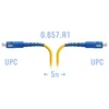 Патчкорд оптический SC/UPC SM G.657.A1 5 метров
