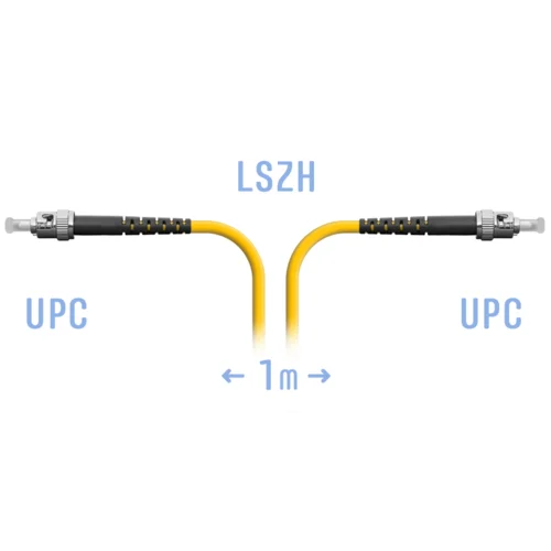 Патчкорд оптический ST/UPC SM 1метр Патчкорд оптический ST/UPC SM 1метр