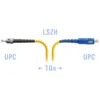 Патчкорд оптический ST/UPC-SC/UPC SM 10метров Патчкорд оптический ST/UPC-SC/UPC SM 10метров