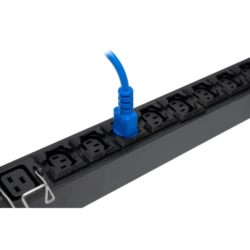 Блок электрических розеток на 16хIEC320 C13 и 4хIEC320 C19, шнур питания 3 м 3x2,5мм2 с вилкой IEC 60309 16A 2P+E (IP44) 942.0х50.0х44.4мм Блок электрических розеток на 16хIEC320 C13 и 4хIEC320 C19, шнур питания 3 м 3x2,5мм2 с вилкой IEC 60309 16A 2P+E (IP44) 942.0х50.0х44.4мм