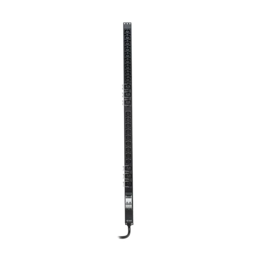 Блок электрических розеток на 18хIEC320 C13 и 6хIEC320 C19, шнур питания 3 м 3x6мм2 с вилкой IEC 60309 32A 2P＋E (IP44) 1243.0х50.0х44.4мм