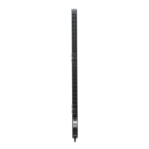 Блок электрических розеток на 20хIEC320 C13 и 4хIEC320 C19, шнур питания 3 м 3x6мм2 с вилкой IEC 60309 32A 2P＋E (IP44) 1221.0х50.0х44.4