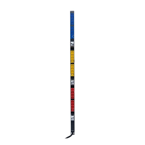 Блок электрических розеток на 20хIEC320 C13 и 4хIEC320 C19, шнур питания 3 м 5x6мм2 с вилкой IEC 60309 32A 3P+N+E (IP44) 1660.5х50.0х44.4мм Блок электрических розеток на 20хIEC320 C13 и 4хIEC320 C19, шнур питания 3 м 5x6мм2 с вилкой IEC 60309 32A 3P+N+E (IP44) 1660.5х50.0х44.4мм