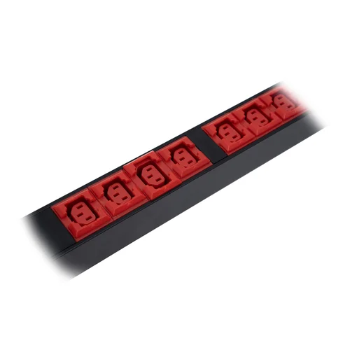 Блок электрических розеток на 20хIEC320 C13 и 4хIEC320 C19, шнур питания 3 м 5x6мм2 с вилкой IEC 60309 32A 3P+N+E (IP44) 1660.5х50.0х44.4мм Блок электрических розеток на 20хIEC320 C13 и 4хIEC320 C19, шнур питания 3 м 5x6мм2 с вилкой IEC 60309 32A 3P+N+E (IP44) 1660.5х50.0х44.4мм