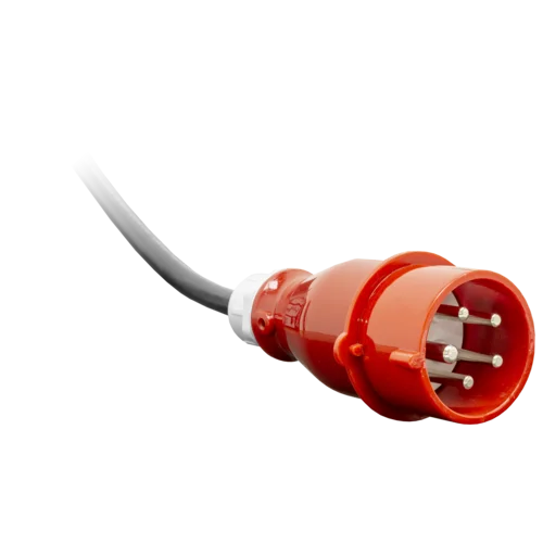 Блок электрических розеток на 30 гнезд Schuko, шнур питания 1,8 м с вилкой IEC60309 16A 3P+N+E