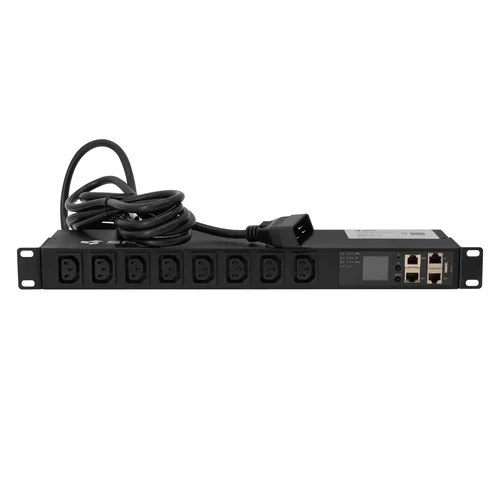 Блок розеток с функцией управления каждой розеткой SNR-PDU-СM-08A-16L1 на 8*C13, шнур питания 3м 3x2.5мм² с вилкой IEC C20 16A Блок розеток с функцией управления каждой розеткой SNR-PDU-СM-08A-16L1 на 8*C13, шнур питания 3м 3x2.5мм² с вилкой IEC C20 16A