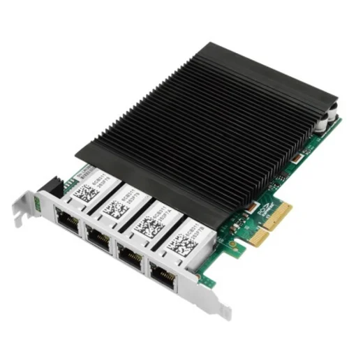 Сетевая карта c POE 4 порта 100/1000Base-T SNR-PE4P1GT
