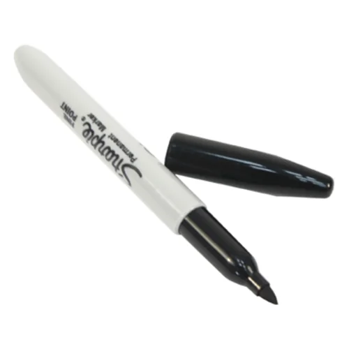 Перманентный маркер Sharpie черного цвета Перманентный маркер Sharpie черного цвета