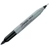 Перманентный маркер с двойным наконечником Sharpie черного цвета Перманентный маркер с двойным наконечником Sharpie черного цвета