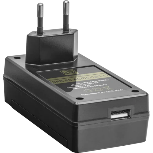 Блок питания 12В 1А со встроенным литий-ионным элементом