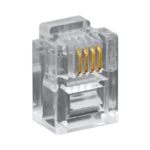 Коннектор RJ-11 (100шт) Коннектор RJ-11 (100шт)