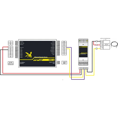Датчик влажности, температуры, давления с проводным интерфейсом RS485, SNR-RSsensor-H/T/P