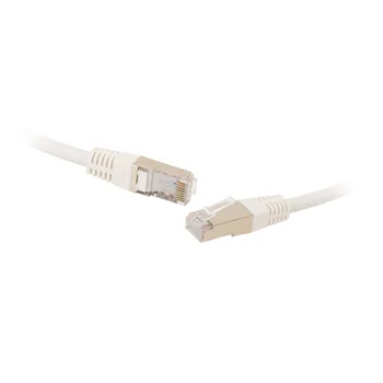 Коммутационный шнур S/FTP 4-х парный cat.6A 1м,slim, LSZH, белый