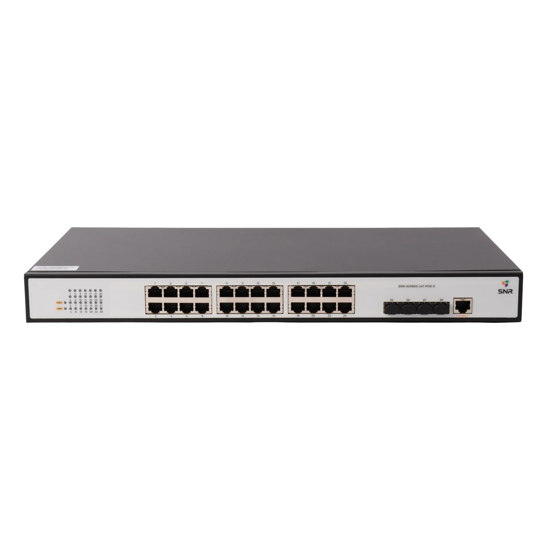 Управляемый POE коммутатор уровня 2 SNR-S2985G-24T-POE-E
