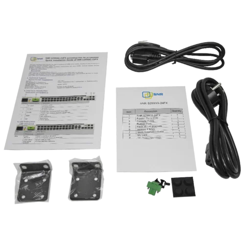 Управляемый коммутатор уровня 2+ SNR-S2990G-24FX-RPS