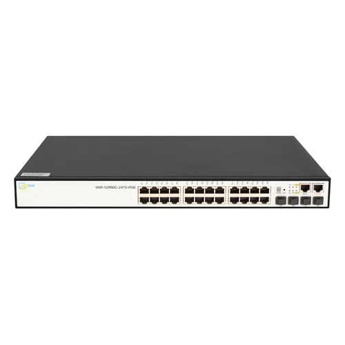 Управляемый POE коммутатор уровня 2+ SNR-S2990G-24TX-POE