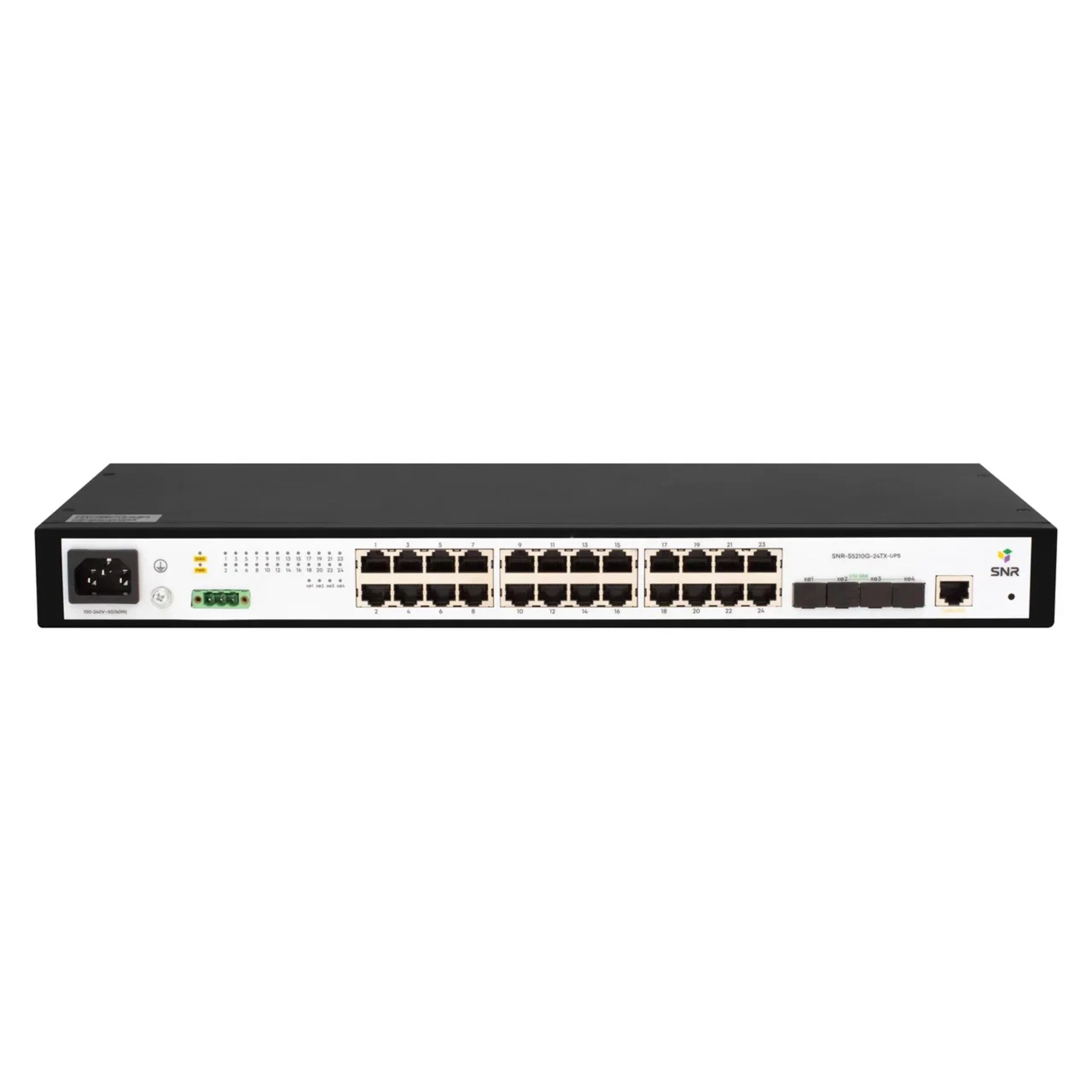 Управляемый коммутатор уровня 2+ SNR-S5210G-24TX-UPS Управляемый коммутатор уровня 2+ SNR-S5210G-24TX-UPS