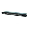 Коммутационная панель SNR, 19" экранированная, 1U, 24 порта, cat.6А, горизонтальная заделка