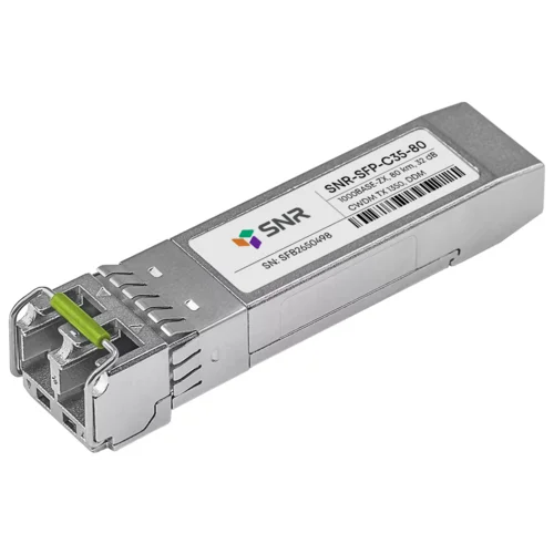 Модуль SFP CWDM оптический, дальность до 80км (32dB), 1350нм Модуль SFP CWDM оптический, дальность до 80км (32dB), 1350нм